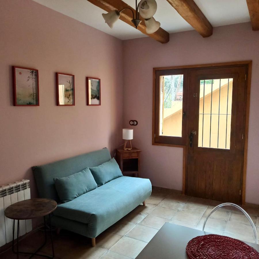 Apartment In Country House With Views And Pool Vespellá Esterno foto
