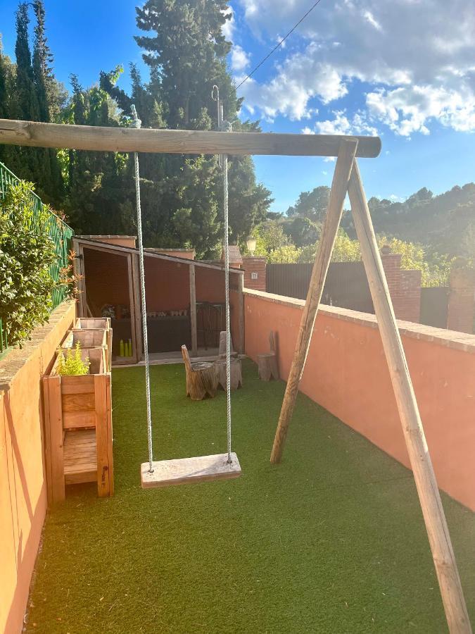Apartment In Country House With Views And Pool Vespellá Esterno foto