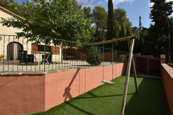Apartment In Country House With Views And Pool Vespellá Esterno foto